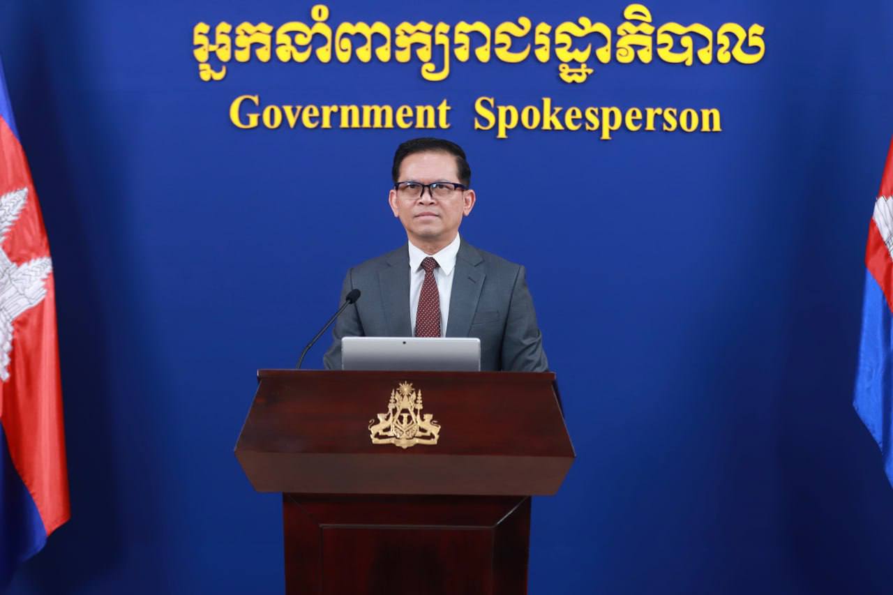 ប្រធានអង្គភាពអ្នកនាំពាក្យរាជរដ្ឋាភិបាល៖ កម្លាំងមហាសាមគ្គីខ្មែរ បានពួតដៃគ្នាជាធ្លុងមួយ ចូលរួមការពារទឹកដី ជាមួយរាជរដ្ឋាភិបាល