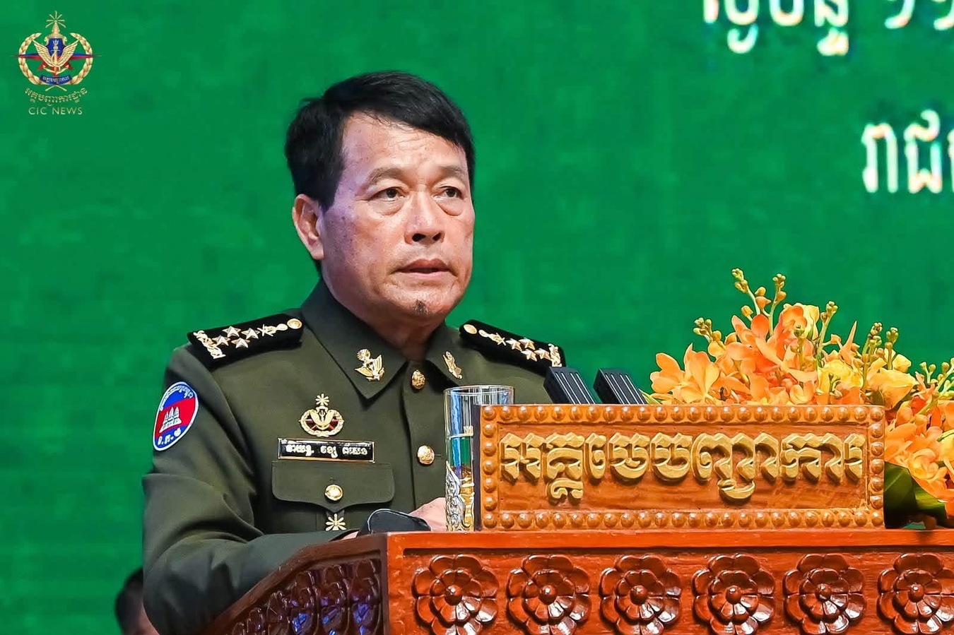 អគ្គមេបញ្ជាការនៃកងយោធពលខេមរភូមិន្ទ ជំរុញពង្រឹងការងារសម្ព័ន្ធមេត្រីភាព ដើម្បីរួមគ្នាពង្រឹងខឿនការពារជាតិ